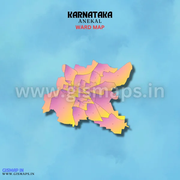 Anekal Ward Map (Karnataka)